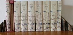 AMERICAN ACTIVITIES IN THE CENTRAL PACIFIC 1790-1870, A history, geography and ethnography pertaining to American involvement and Americans in the Pacific taken from contemporary newspapers, etc. [in 8 volumes]