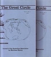 THE GREAT CIRCLE: Journal of the Australian Association for Maritime History -  Volume 21, Nos. 1 & 2, 1999