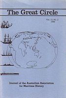 THE GREAT CIRCLE  - Journal of the Australian Association for Maritime History -  Volume 12, No. 2