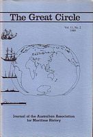 THE GREAT CIRCLE  - Journal of the Australian Association for Maritime History - Volume 11, No.2