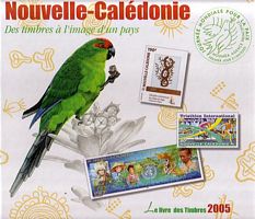 LE LIVRE DES TIMBRES 2005 - NOUVELLE CALEDONIE
