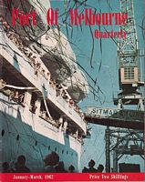 PORT OF MELBOURNE QUARTERLY - Volume 13, Nos. 5 - 8