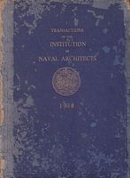 TRANSACTIONS OF THE INSTITUTION OF NAVAL ARCHITECTS.  Volume 100 - 1958