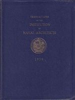 TRANSACTIONS OF THE INSTITUTION OF NAVAL ARCHITECTS.  Volume 101 - 1959