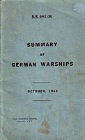 SUMMARY OF GERMAN WARSHIPS - B.R. 642 (G)