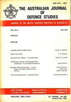 THE AUSTRALIAN JOURNAL OF DEFENCE STUDIES - Volume 3 - No. 1
