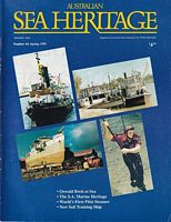 AUSTRALIAN SEA HERITAGE (Magazine of Australia's Maritime Museums) - No. 44