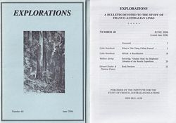 WHAT IS THIS THING CALLED FRANCE  (in Explorations - No. 40)