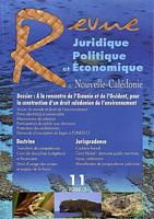 REVUE JURIDIQUE POLITIQUE ET ECONOMIQUE DE NOUVELLE-CALEDONIE.  No. 11