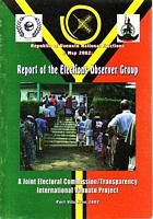 REPUBLIC OF VANUATU NATIONAL ELECTIONS, 2 MAY 2002:  Report of the Elections Observer Group