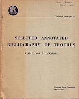 SELECTED ANNOTATED BIBLIOGRAPHY OF TROCHUS