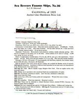 SEA BREEZES FAMOUS SHIPS  (Nos. 33 to 39)
