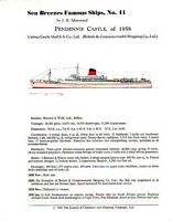 SEA BREEZES FAMOUS SHIPS  (Nos. 41 to 48)