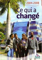 CE QUI A CHANGE: 2004-2008