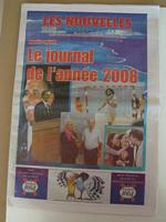 LE JOURNAL DE L' ANNEE 2008  (in Les Nouvelles Cal&eacute;doniennes)