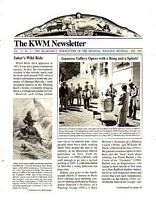 THE KWM NEWSLETTER - The Quarterly Newsletter of the Kendall Whaling Museum