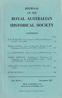 THE CENTENARY OF HUDDART PARKER  (in Journal of the RAHS - Volume 63, Part 3, December 1977)