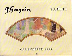 CALENDRIER 1995 - P. GAUGUIN TAHITI