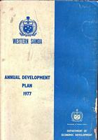 WESTERN SAMOA - ANNUAL DEVELOPMENT PLAN FOR 1977