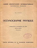 OCEANOGRAPHIQUE PHYSIQUE - Hydrologie et Dynamique des Mers, Niveau Moyen (Bibliographie)