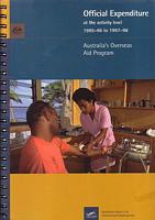 AUSTRALIA'S OVERSEAS AID PROGRAM OFFICIAL EXPENDITURE at the Activity Level 1995-96 to 1997-98