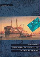 THE BULLETIN OF THE AUSTRALASIAN INSTITUTE FOR MARITIME ARCHAEOLOGY - Volume 29, 2005