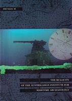 THE BULLETIN OF THE AUSTRALASIAN INSTITUTE FOR MARITIME ARCHAEOLOGY - Volume 30