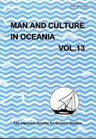 MAN AND CULTURE IN OCEANIA - Volume 13
