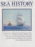 SEA HISTORY, Official Journal of the World Ship Trust  No. 91