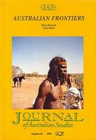 AUSTRALIAN FRONTIERS  (in Journal of Australian Studies No. 49)