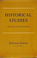 HISTORICAL STUDIES - Selected Articles, second series 