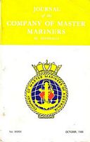 JOURNAL OF THE COMPANY OF MASTER MARINERS OF AUSTRALIA - Volume XXXII, October 1968