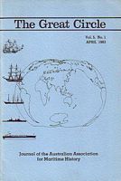 THE GREAT CIRCLE: Journal of the Australian Association for Maritime History -  Volume 5, No. 1, 1983