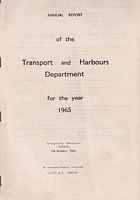 ANNUAL REPORT OF THE TRANSPORT AND HARBOURS DEPARTMENT - GUYANA - for the year 1965