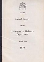 ANNUAL REPORT OF THE TRANSPORT & HARBOURS DEPARTMENT - GUYANA - for the year 1970