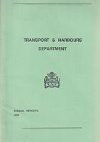 GUYANA - TRANSPORT & HARBOURS DEPARTMENT, Annual Reports 1984