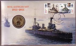 ROYAL AUSTRALIAN NAVY  1911-2011 - First Day Issue 14 June 2011