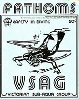 FATHOMS, Official Journal of the Victorian Sub-Aqua Group - 1979-1981 (14 issues)