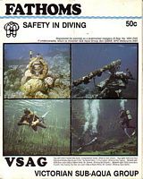 FATHOMS, Official Journal of the Victorian Sub-Aqua Group - 1983 (5 issues)