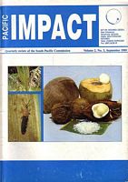 PACIFIC IMPACT, Quarterly review of the South Pacific Commission - Volume 2, No. 3
