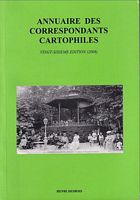 ANNUAIRE DES CORRESPONDANTS CARTOPHILES - Vingt-Sixi&egrave;me &eacute;dition (2008)