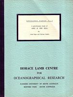 A Preliminary Study of WAVES AT PORT NEILL - Research Paper No. 5, "Horace Lamb Centre for Oceanographical Research"