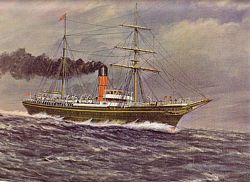 PRINT - Old Favourite "ROTOMAHANA" 