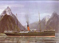 PRINT - Wrecked in Sounds "WAIKARE" 