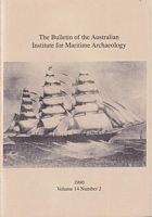 THE BULLETIN OF THE AUSTRALIAN INSTITUTE FOR MARITIME ARCHAEOLOGY - Volume 14, Number 2
