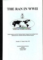 THE RAN IN WORLD WAR II - Conference Program:  May 25-26 1995