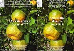 AGRICULTURE CALEDONIENNE - M&eacute;mento Agricole Donn&eacute;es 2013 / Agricultural Memento Data 2013