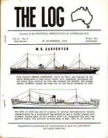 THE LOG - Journal of the Nautical Association of Australia - Volume 3, No. 6 & Volume 4 No. 1