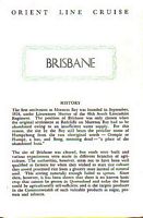 PORT OF CALL INFORMATION:  BRISBANE