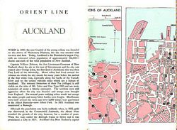 PORT OF CALL INFORMATION:  AUCKLAND